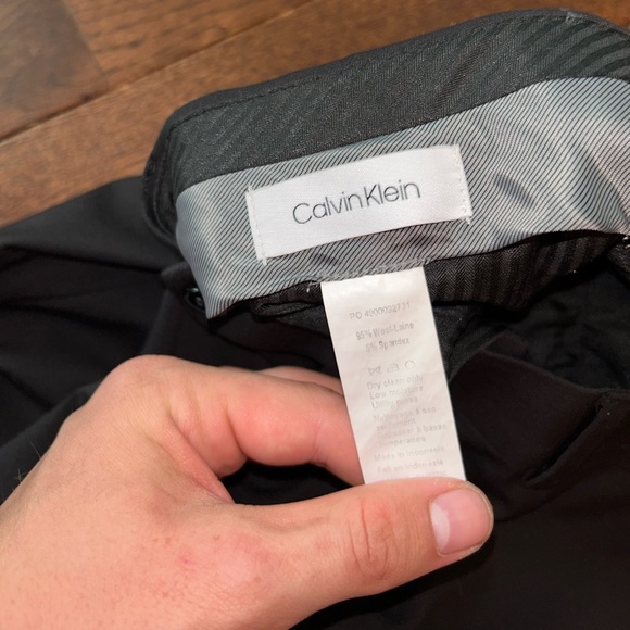 Calvin Klein Black Men’s Dress Pants - Picture 4 of 4